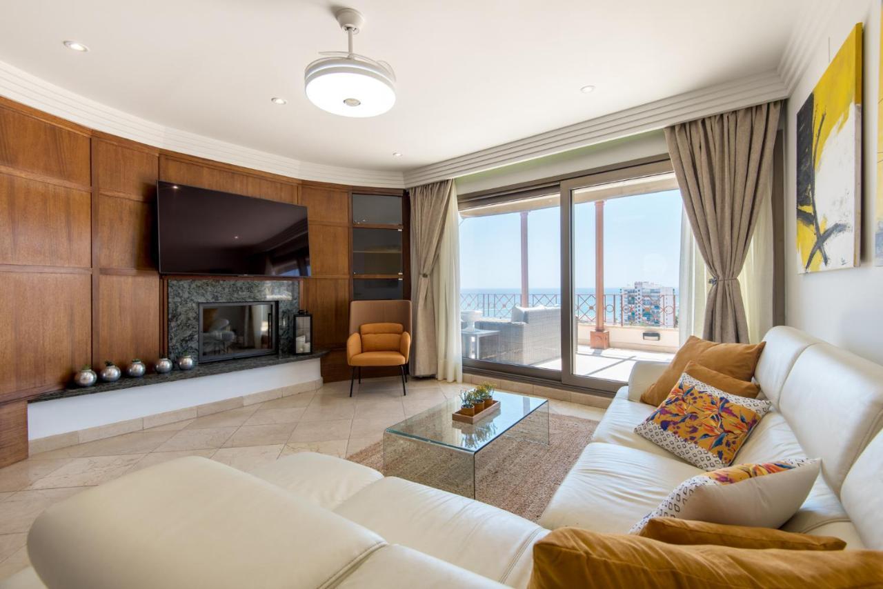 Ph Bellagio: Luxurious And Romantic Duplex Penthouse With Private Pool & Sea Views Benalmadena Exterior photo