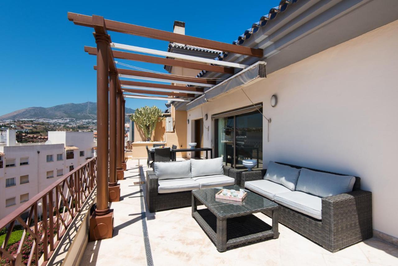 Ph Bellagio: Luxurious And Romantic Duplex Penthouse With Private Pool & Sea Views Benalmadena Exterior photo