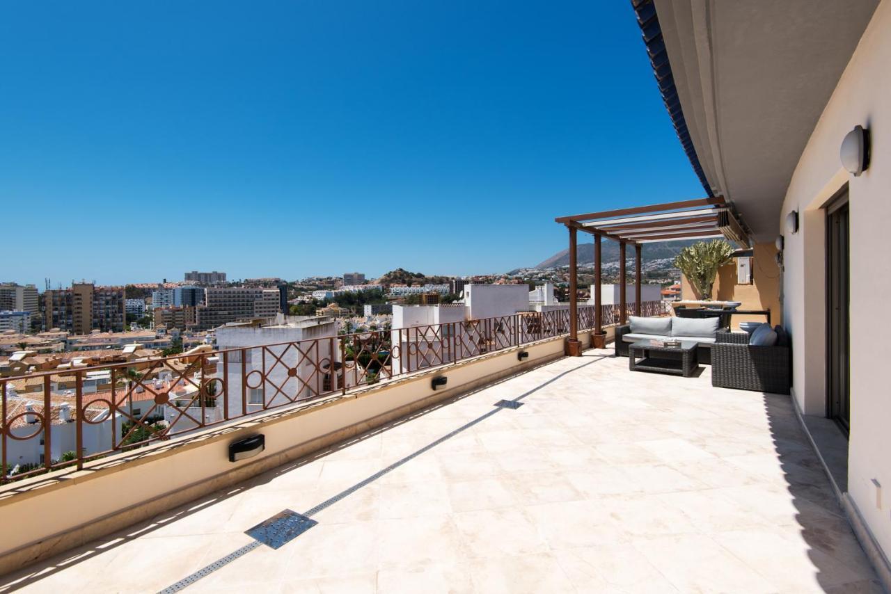 Ph Bellagio: Luxurious And Romantic Duplex Penthouse With Private Pool & Sea Views Benalmadena Exterior photo